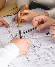 Consultancy services including: Local Authority Planning, Permissions & Liaison, Building Regulation Drawings & Approval, Measured Surveys, Architectural Design Schemes, Planning Drawings and Applications, Paper to CAD conversions and Draughting 